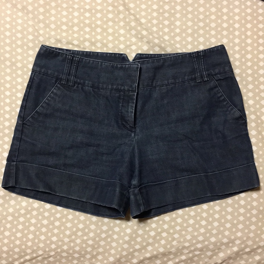 Express Blue Jean Shorts